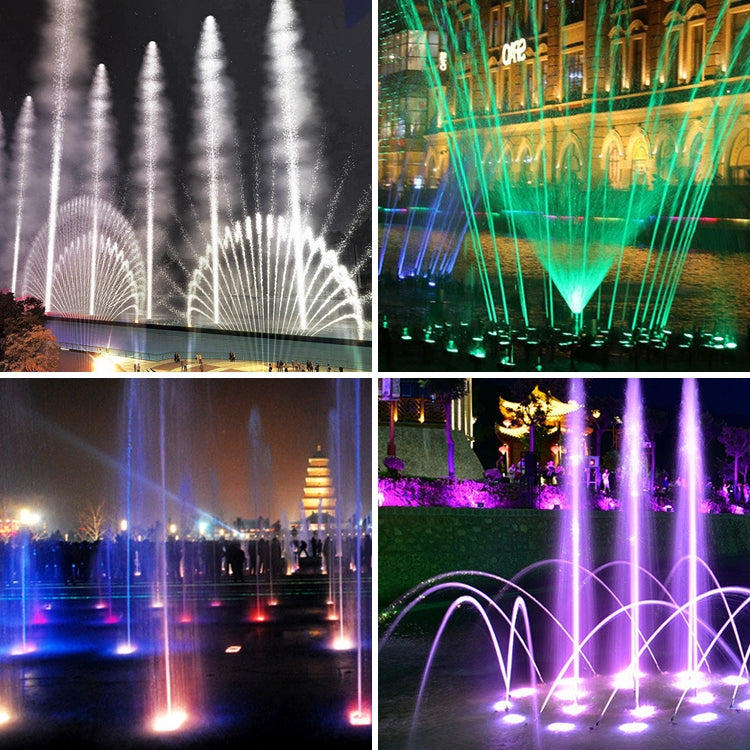 9W Quadrat Park Landschaft LED Unterwasserlicht Poollicht (Warmweißes Licht)