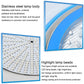 18W LED Edelstahl Wandmontierte Poollicht Landschaft Unterwasserlicht (Buntes Licht)