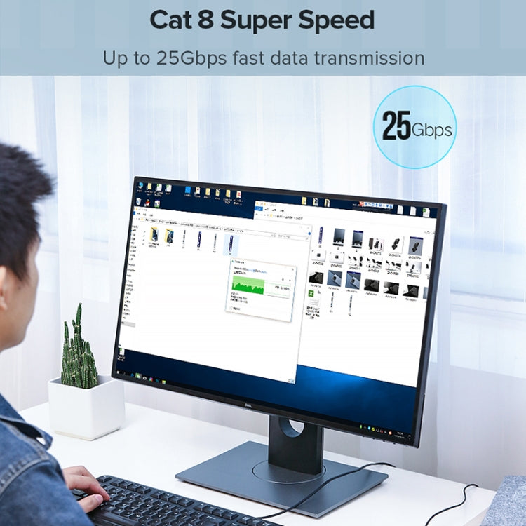 Frendorf | UGREEN CAT8 Ethernet Netzwerk LAN Kabel, Länge: 10m