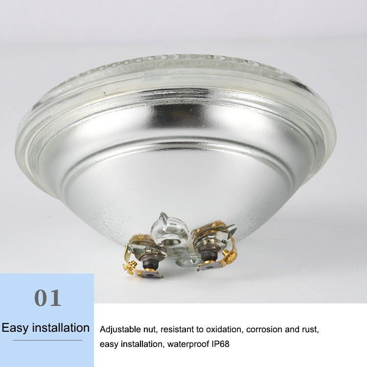 18W LED Einbau Schwimmbadlicht Unterwasserlichtquelle (Warmes Weißes Licht)