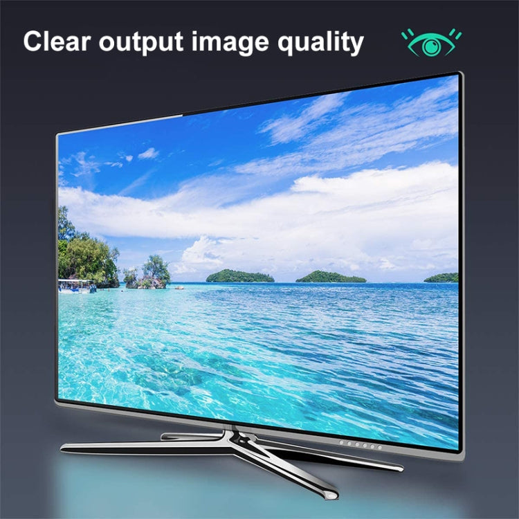 Frendorf | h114 3 in 1 Mini HDMI zu HDMI + VGA + 3.5 Audio Converter Kabel (Schwarz)