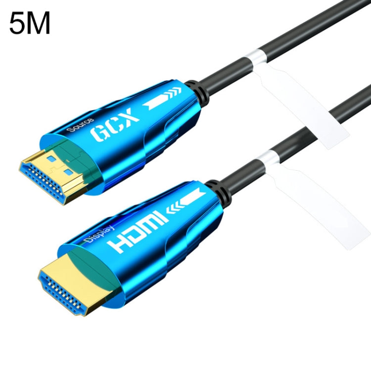 Frendorf | HDMI 2.0 Stecker zu HDMI 2.0 Stecker 4K HD Aktives Optisches Kabel, Kabellänge: 5m