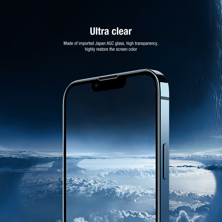 Frendorf | Für iPhone 13 Pro Max NILLKIN 2 in 1 HD Vollbild gehärtete Glasfolie + Kameraschutz Set