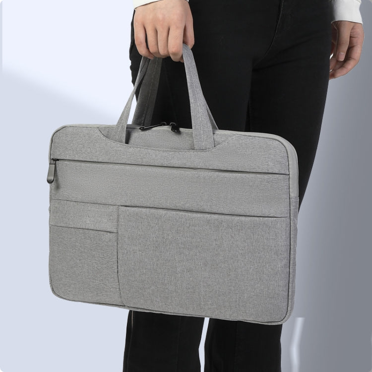 Frendorf | C510 Wasserfeste Oxford-Stoff Laptop-Handtasche für 15.4-16 Zoll Laptops (Schwarz)