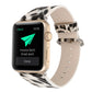 Frendorf | Für Apple Watch Series 7 41mm / 6 & SE & 5 & 4 40mm / 3 & 2 & 1 38mm Fashion-Armband (Leopardprint)