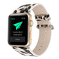 Frendorf | Für Apple Watch Series 7 41mm / 6 & SE & 5 & 4 40mm / 3 & 2 & 1 38mm Fashion-Armband (Leopardprint)