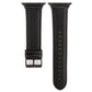 Frerndorf | Für Apple Watch Series 9&8&7 41mm / SE 3&SE 2&6&SE&5&4 40mm / 3&2&1 38mm Öl Wachs Crazy Horse Textur Echtes Leder Uhrenarmband (Schwarz)