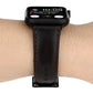 Frerndorf | Für Apple Watch Series 9&8&7 41mm / SE 3&SE 2&6&SE&5&4 40mm / 3&2&1 38mm Öl Wachs Crazy Horse Textur Echtes Leder Uhrenarmband (Kaffee)
