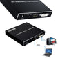 Frendorf | 1080P 2 x 2 HDMI + DVI zu 4 HDMI Ports Video Wall Controller (Schwarz)