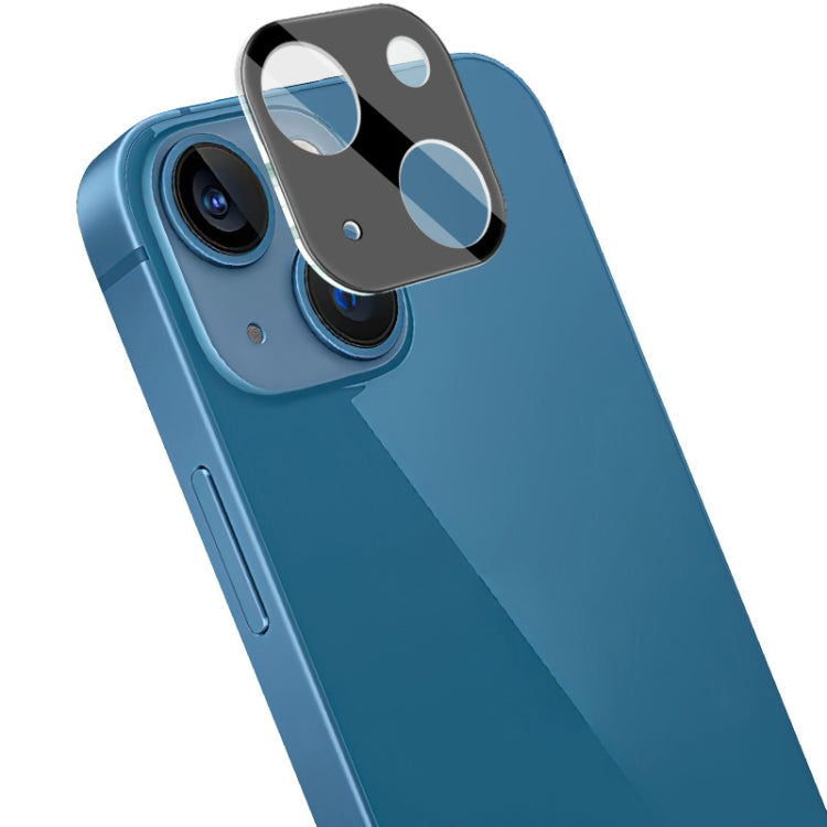 Frendorf | Für iPhone 13 / 13 mini imak Integrierte Rückkamera-Linsen-Temperaturglasfilm mit Objektivdeckel Schwarze Version