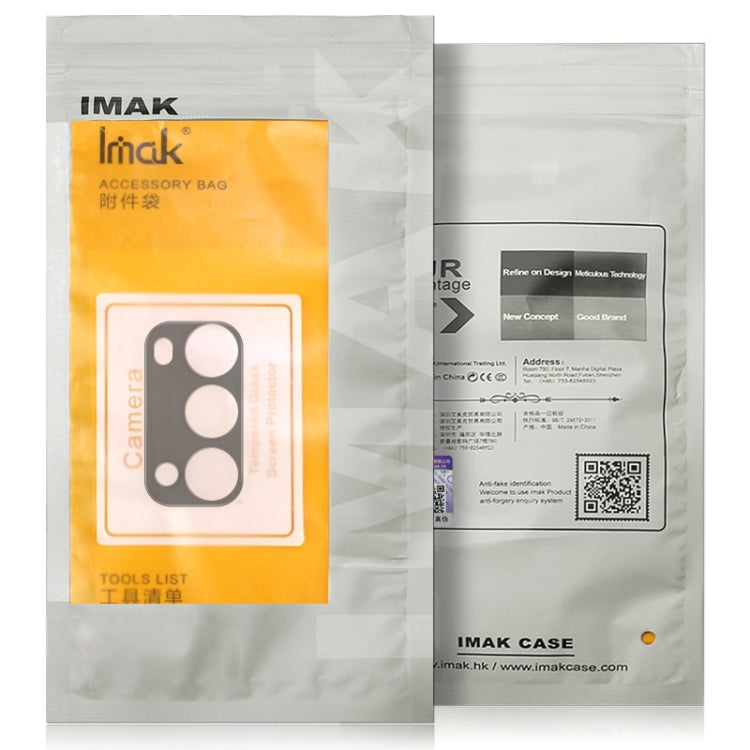 Frendorf | Für iPhone 13 / 13 mini imak Integrierte Rückkamera-Linsen-Temperaturglasfilm mit Objektivdeckel Schwarze Version