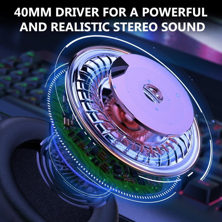 Frendorf | ONIKUMA X7 Pro USB + 3.5mm RGB-Beleuchtung Gaming Wired Headset (Schwarz)