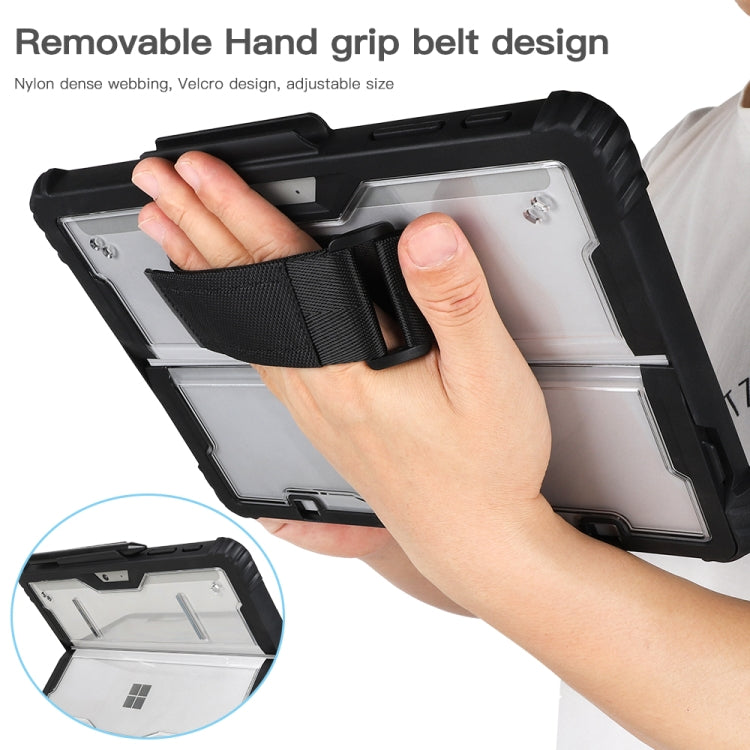 Frendorf | Für MicroSoft Surface Go 1 / 2 / 3 Acryl Transparente Hand-Schultergurt Laptop Hülle