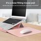 Frendorf | 13 inch Multifunctionele Muismat Stand Handheld Laptop Tas (Bruin)