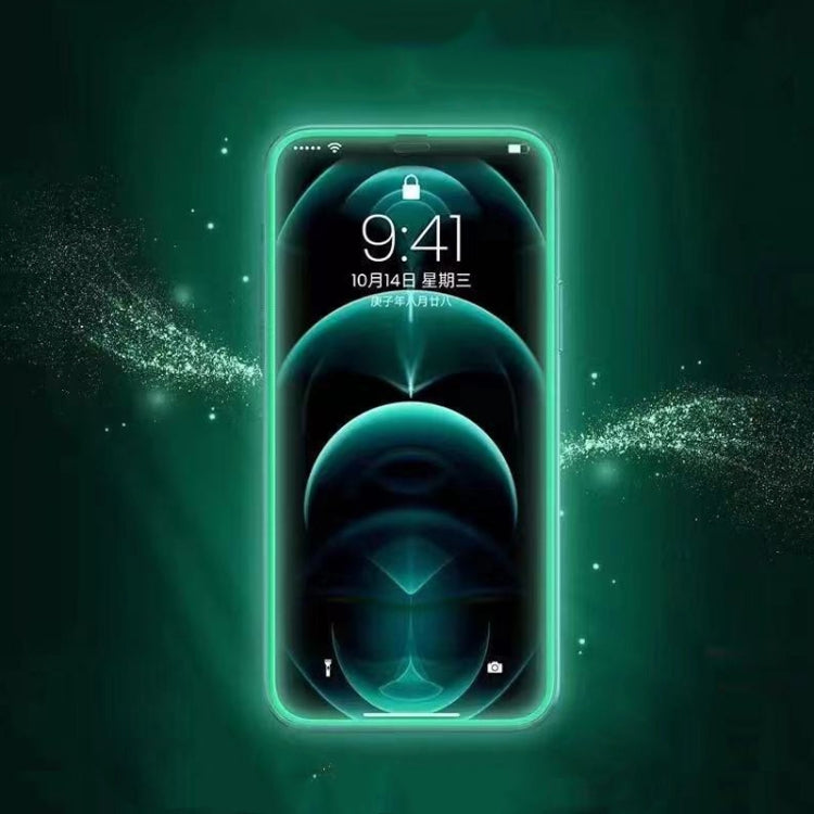 Frendorf | Für iPhone 12 mini Leuchtende bruchsichere Airbag-gehärtete Glastfolie