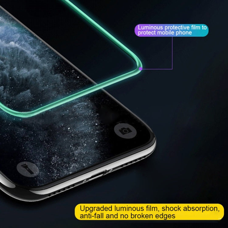 Frendorf | Für iPhone 12 mini Leuchtende bruchsichere Airbag-gehärtete Glastfolie
