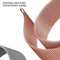 Frendorf | Für Apple Watch Series 7 41mm / 6 & SE & 5 & 4 40mm / 3 & 2 & 1 38mm Mutural Milanese Edelstahl-Uhrenarmband (Schwarz)