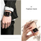 Frendorf | Für Apple Watch Series 7 41mm / 6 & SE & 5 & 4 40mm / 3 & 2 & 1 38mm Mutural Milanese Edelstahl-Uhrenarmband (Schwarz)