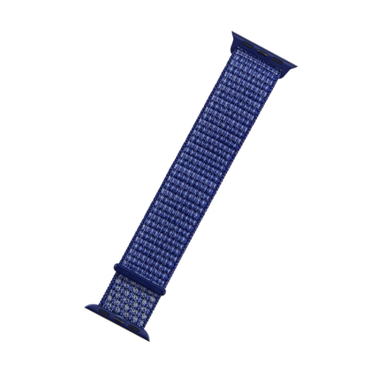 Frendorf | Für Apple Watch Series 7 41mm / 6 & SE & 5 & 4 40mm / 3 & 2 & 1 38mm Mutural Nylon-Uhrenarmband (Heartbeat Purple)
