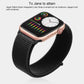 Frendorf | Für Apple Watch Series 7 41mm / 6 & SE & 5 & 4 40mm / 3 & 2 & 1 38mm Mutural Nylon-Uhrenarmband (Schwarz)