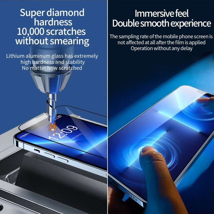 Frendorf | 25 PCS Schnellbefestigung Staubdicht Anti-Statik Gehärtetes Glasfolie Für iPhone 11 Pro Max / XS Max