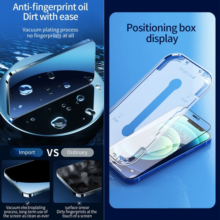 Frendorf | 25 PCS Schnellbefestigung Staubdicht Anti-Statik Gehärtetes Glasfolie Für iPhone 11 Pro Max / XS Max