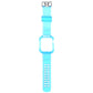 Frerndorf | Transparenter Armband für Apple Watch Series 8&7 45mm / SE 2&6&SE&5&4 44mm / 3&2&1 42mm (Transparente Cyan)