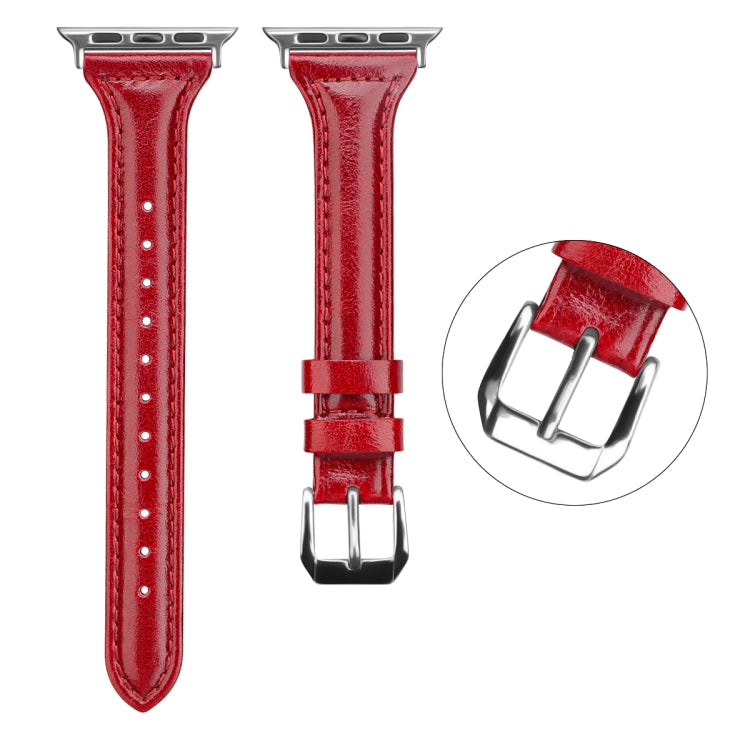 Frerndorf | Echtes Leder Armband für Apple Watch Ultra 49mm&Watch Ultra 2 49mm / Series 9&8&7 45mm / SE 3&SE 2&6&SE&5&4 44mm / 3&2&1 42mm (Baum Creme Rot)