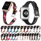 Frerndorf | Echtes Leder Armband für Apple Watch Ultra 49mm&Watch Ultra 2 49mm / Series 9&8&7 45mm / SE 3&SE 2&6&SE&5&4 44mm / 3&2&1 42mm (Baum Creme Rot)