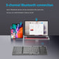 Frendorf | B089 Bluetooth klappbare Tastatur mit Ziffernblock (Schwarz)