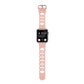 Frerndorf | Hollow Silicone Watch Band Für Apple Watch Series 9&8&7 41mm / SE 3&SE 2&6&SE&5&4 40mm / 3&2&1 38mm(Pink)