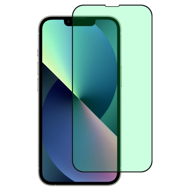 Frendorf | Für iPhone 13 mini Grünes Licht Augenschutz Gehärtetes Glas Film