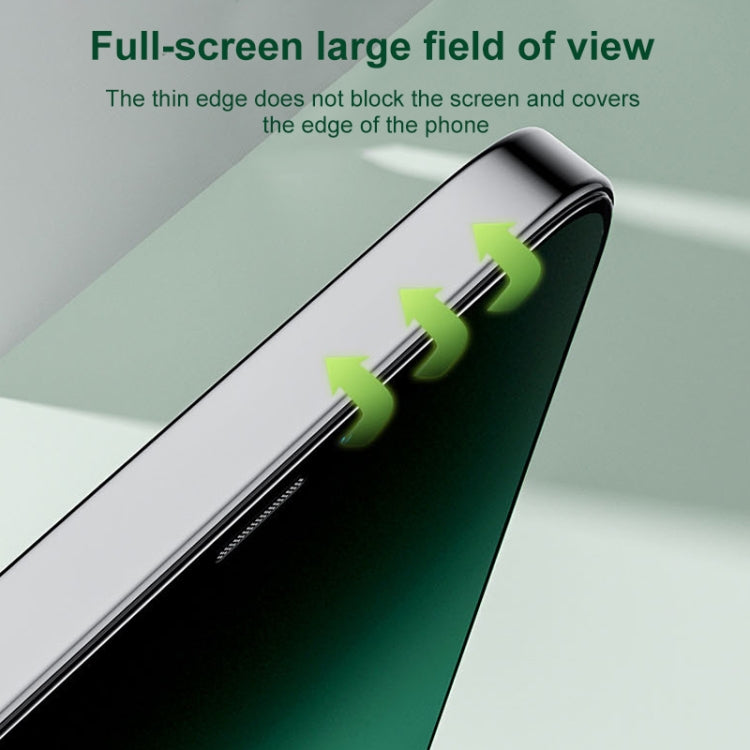 Frendorf | Für iPhone 13 mini Grünes Licht Augenschutz Gehärtetes Glas Film