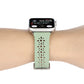 Frerndorf | Hollow Echtes Leder Uhrenarmband Für Apple Watch Series 9&8&7 41mm / SE 3&SE 2&6&SE&5&4 40mm / 3&2&1 38mm(Grün)