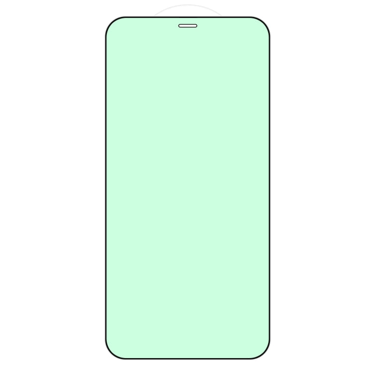 Frendorf | 25 Stück Green Light Augenschutz Gehärtetes Glas Film für iPhone 11 Pro Max / XS Max