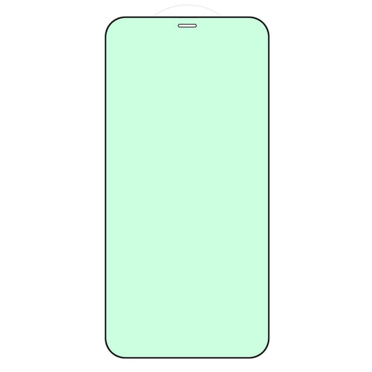 Frendorf | 25 Stück Green Light Augenschutz Gehärtetes Glas Film für iPhone 11 Pro Max / XS Max