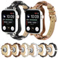 Frendorf | Armband Echtleder Uhrband für Apple Watch Series 9&8&7 41mm / SE 3&SE 2&6&SE&5&4 40mm / 3&2&1 38mm (Beige)
