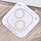 Frendorf | Für iPhone 13 Glitter Ring Gehärtetes Glas Kamera Linse Film (Gold)
