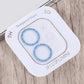 Frendorf | Für iPhone 12 mini / 11 Glitzer Ring Gehärtetes Glas Kameralinsenfolie (Blau)