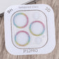 Frendorf | Für iPhone 12 Pro Glitter Ring Gehärtetes Glas Kameralinse Film (Farbenfroh)