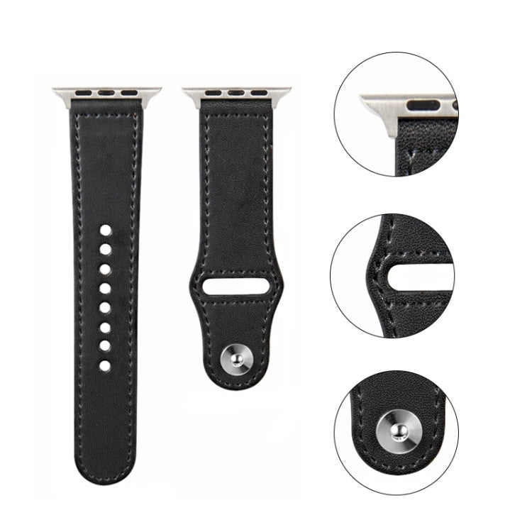 Frerndorf | Nail Silber Schnalle Leder Uhrband Für Apple Watch Ultra 49mm&Watch Ultra 2 49mm / Series 9&8&7 45mm / SE 3&SE 2&6&SE&5&4 44mm / 3&2&1 42mm (Grün)