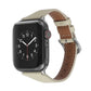 Frerndorf | Echtes Leder-Uhrenarmband für Apple Watch Series 9&8&7 41mm / SE 3&SE 2&6&SE&5&4 40mm / 3&2&1 38mm (Aprikose)