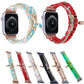 Frendorf | Augenperlenkette-Uhrenarmband für Apple Watch Series 9&8&7 41mm / SE 3&SE 2&6&SE&5&4 40mm / 3&2&1 38mm (farbig)