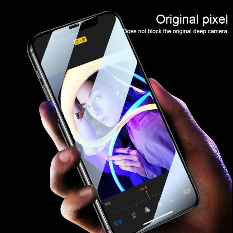 Frendorf | Für iPhone 14 Pro 25 Stück Hoch Aluminium Große Bogen Vollbild Gehärtetes Glas Film
