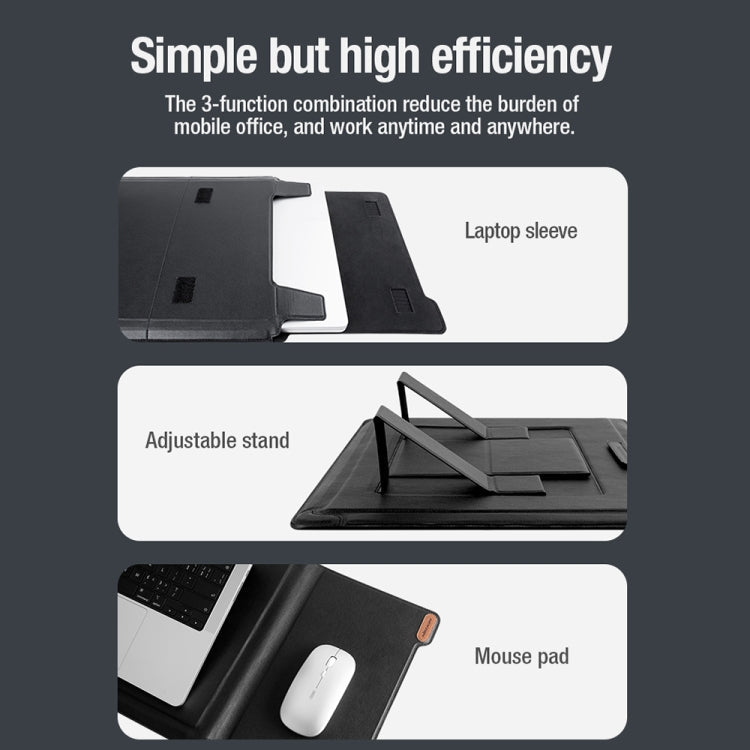 Frendorf | NILLKIN Multifunctionele Laptop Draagbare Tas met Houder voor 15.6-16.1 inch (Grijs)