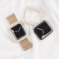 Frendorf | Abnehmbare Zweifarbige Uhrengehäuse Für Apple Watch Series 9 / 8 / 7 41mm / 6&SE&5&4 40mm (Schwarz Rot)