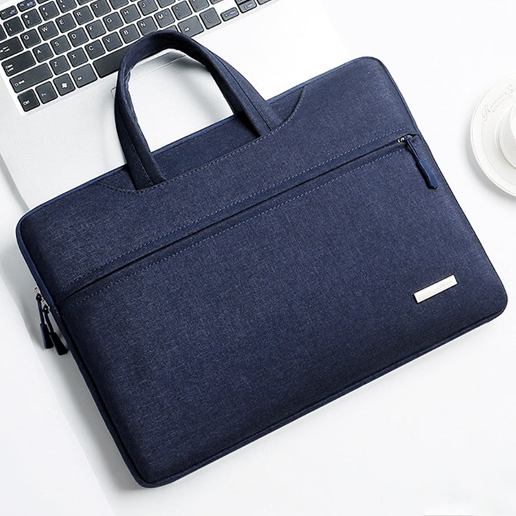 Frendorf | Handtas Laptop Bag Binnenzak, Maat: 14 inch (Donkerblauw)