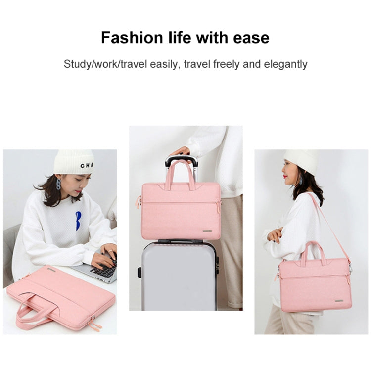 Frendorf | Handtas Laptop Bag Binnenzak, Grootte: 14 inch (Roze)