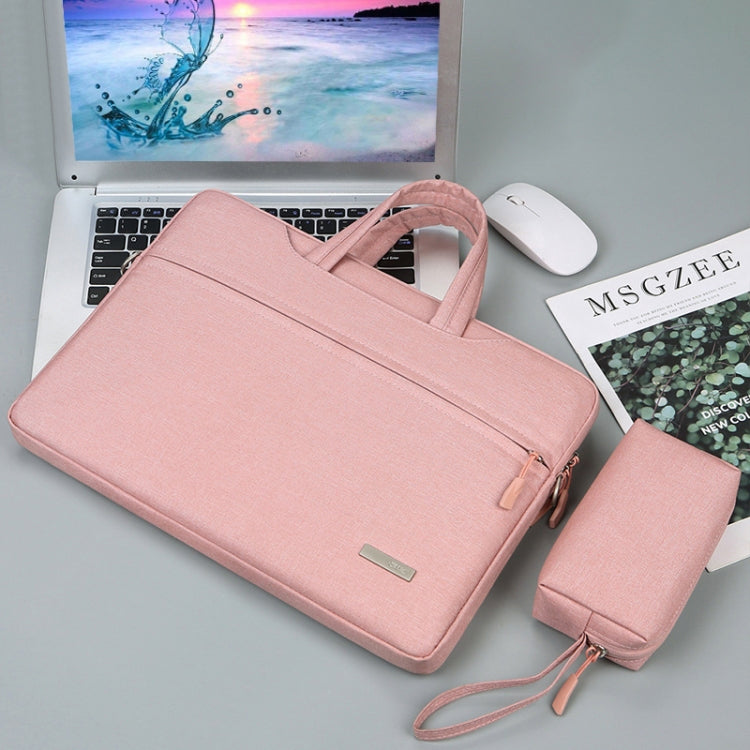 Frendorf | Handtas Laptop Bag Binnenzak met Power Bag, Maat: 12 inch (Roze)