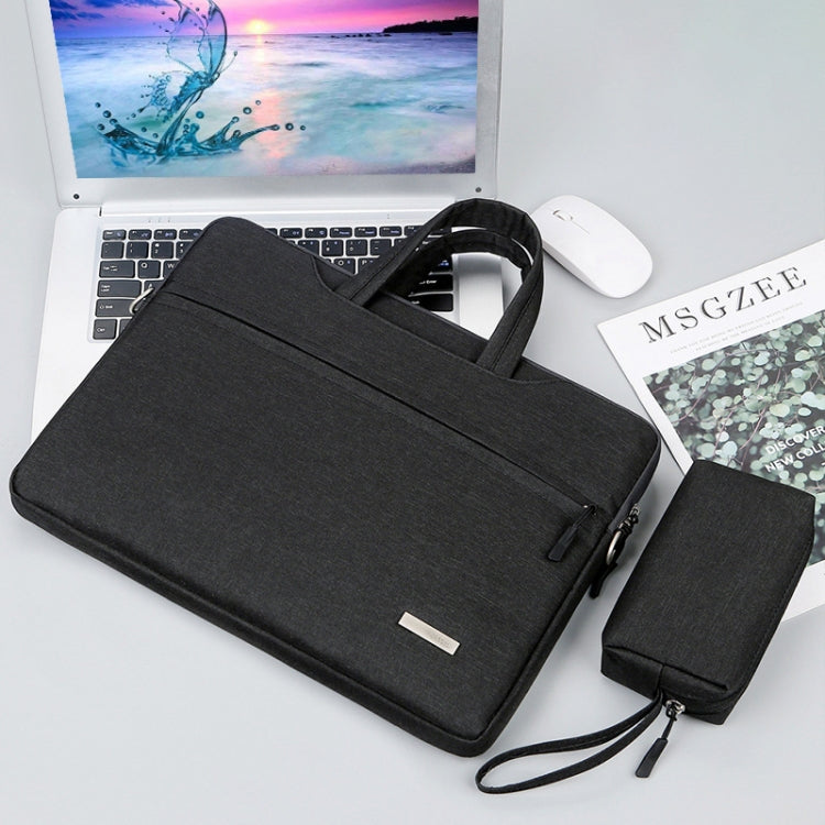 Frendorf | Handtas Laptoptas Binnenzak met Power Bag, Afmeting: 14 inch (Zwart)